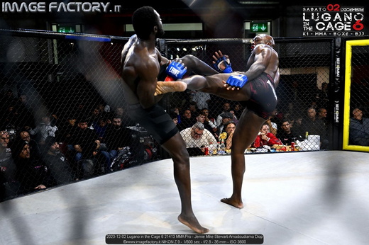 2023-12-02 Lugano in the Cage 6 21413 MMA Pro - Jemie Mike Stewart-Amadoudiama Diop